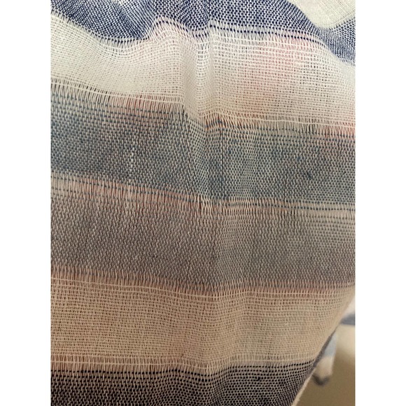 Ganji LA Striped Off The Shoulder Blouse Linen M - Picture 4 of 6